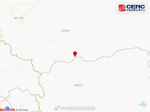 新疆和田地区策勒县发生3.2级地震